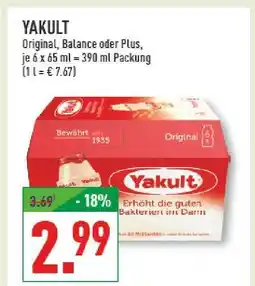 Marktkauf Yakult original Angebot