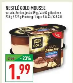 Marktkauf Nestlé gold mousse Angebot
