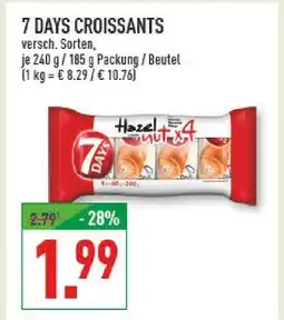 Marktkauf 7 days croissants Angebot