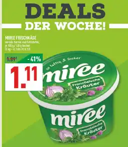 Marktkauf Miree frischkäse französische kräuter Angebot