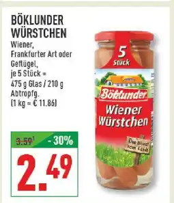 Marktkauf Böklunder wiener würstchen Angebot