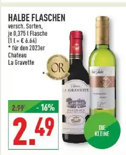 Marktkauf Chateau la gravette halbe flaschen rotwein Angebot