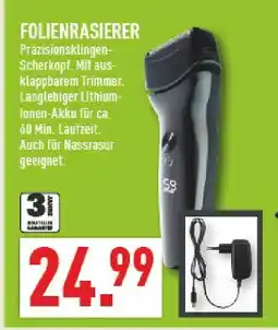 Marktkauf Folienrasierer Angebot