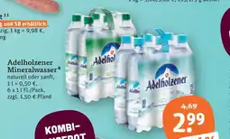 tegut Adelholzener mineralwasser Angebot