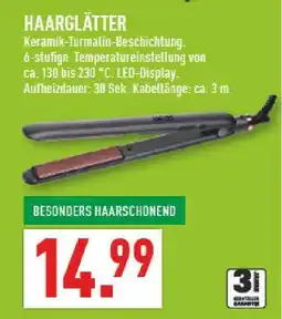 Marktkauf Haarglätter Angebot