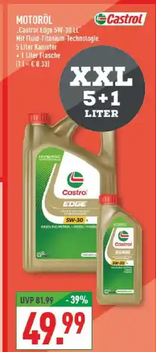 Marktkauf Castrol edge 5w-30 ll Angebot