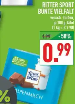 Marktkauf Ritter sport bunte vielfalt Angebot