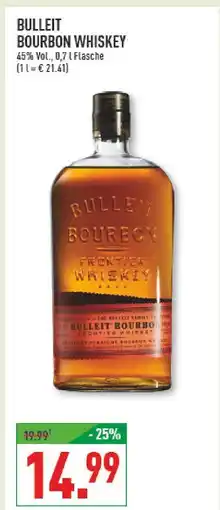Marktkauf Bulleit bourbon whiskey Angebot