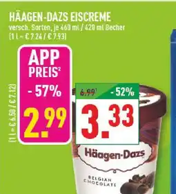 Marktkauf Häagen-dazs eiscreme Angebot