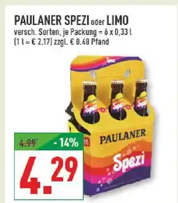 Marktkauf Paulaner spezi Angebot