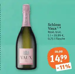 tegut Schloss vaux sekt Angebot