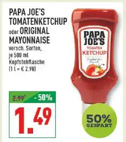 Marktkauf Papa joe's tomatenketchup Angebot