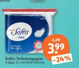 tegut Softis toilettenpapier Angebot