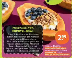 tegut Tegut... papaya Angebot