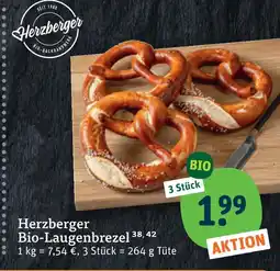 tegut Herzberger bio-laugenbrezel Angebot