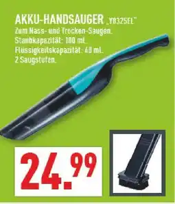Marktkauf Akku-handsauger y8325el Angebot