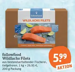 tegut Followfood wildlachs filets Angebot
