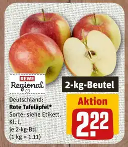 nahkauf Rewe regional rote tafeläpfel Angebot