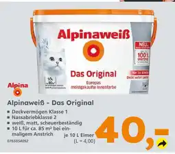 Globus Baumarkt Alpina das original Angebot