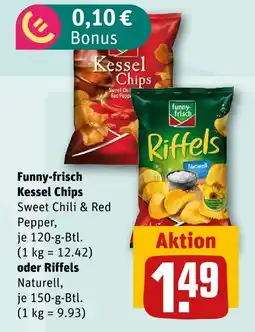 nahkauf Funny-frisch kessel chips oder riffels Angebot