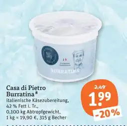 tegut Casa di pietro burratina Angebot