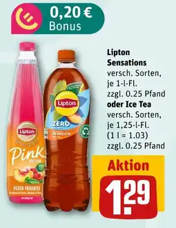 nahkauf Lipton sensations oder ice tea Angebot