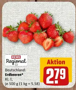 nahkauf Rewe regional erdbeeren Angebot