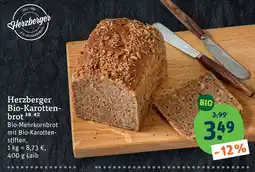 tegut Herzberger bio-karottenbrot Angebot