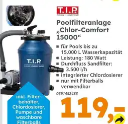Globus Baumarkt T.i.p. poolfilteranlage chlor-comfort 15000 Angebot