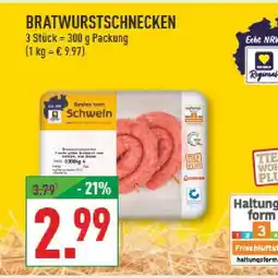 Marktkauf Bratwurstschnecken Angebot