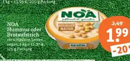tegut Noa hummus Angebot