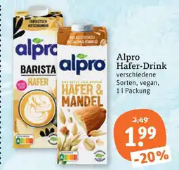 tegut Alpro hafer-drink barista Angebot
