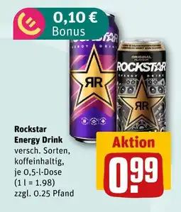 nahkauf Rockstar energy drink Angebot