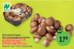 tegut Naturland tegut... bio-champignons braun Angebot
