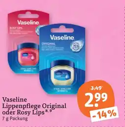 tegut Vaseline lippenpflege original Angebot