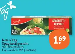 tegut Jeden tag spaghettigericht Angebot
