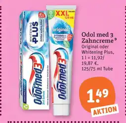 tegut Odol med 3 zahncreme Angebot