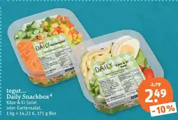 tegut Tegut... daily snackbox Angebot