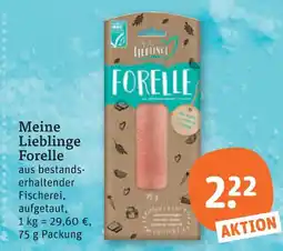 tegut Meine lieblinge forelle Angebot