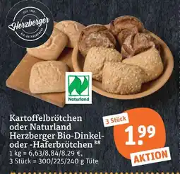 tegut Herzberger kartoffelbrötchen Angebot