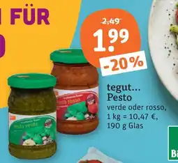 tegut Tegut... pesto Angebot