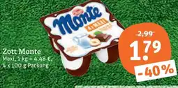 tegut Zott monte Angebot