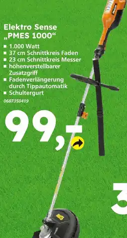 Globus Baumarkt Elektro sense pmes 1000 Angebot