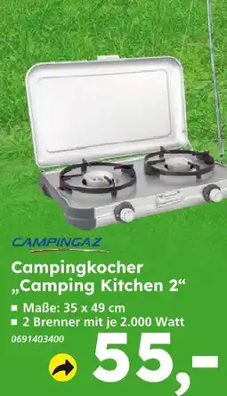 Globus Baumarkt Campingaz campingkocher camping kitchen 2 Angebot