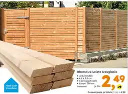 Globus Baumarkt Rhombus-leiste douglasie Angebot