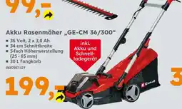 Globus Baumarkt Einhell akku rasenmäher ge-cm 36/300 Angebot