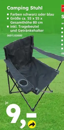 Globus Baumarkt Camping stuhl Angebot