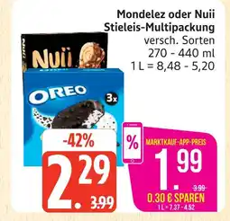 Marktkauf Mondelez stieleis multipackung Angebot