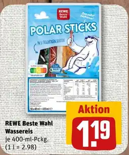 nahkauf Rewe beste wahl polar sticks wassereis Angebot