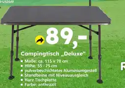 Globus Baumarkt Campingtisch deluxe Angebot